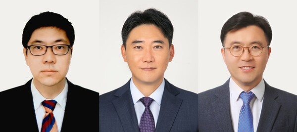 왼쪽부터 호텔신라 김용균 상무, 김태훈 상무, 서일호 상무.(사진=호텔신라)